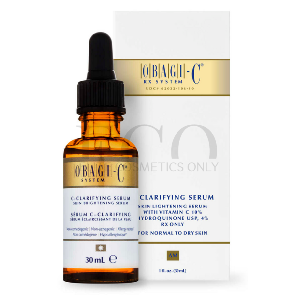 Осветляющая сыворотка OBAGI MEDICAL Obagi-C Rx System С-Clarifying Serum for Normal to Dry Skin, 30 мл