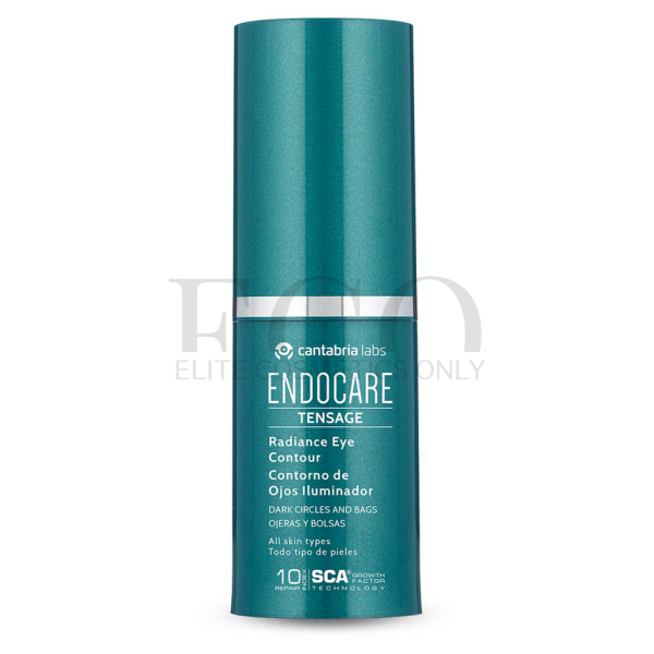 Сяйнистий флюїд для контуру очей з ефектом ліфтингу Cantabria Labs Endocare Tensage Radiance Eye Contour, 15 мл