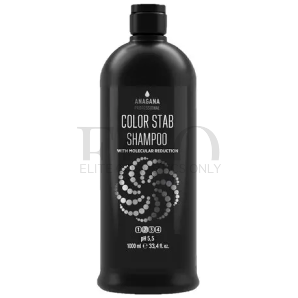 Шампунь Стабілізатор кольору для фарбованого волосся ANAGANA Professional Color Stab Shampoo, 1000 мл