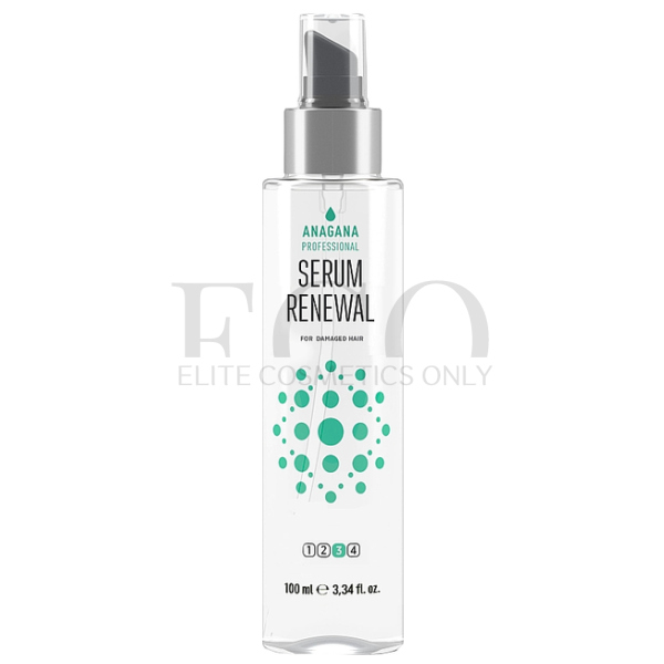 Regenerating fluid for damaged porous hair ANAGANA Professional Serum Renewal, 100 ml