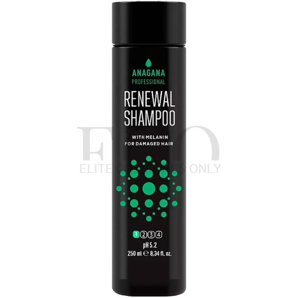 ANAGANA Professional Renewal Shampoo with Melanin, 250 ml