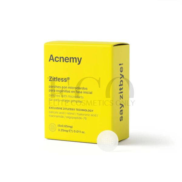 Acnemy Zitless Microneedle patch for early stages of acne, 5 pcs