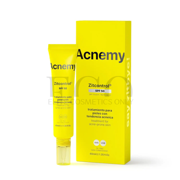 Sunscreen SPF 50 Acnemy Zitcontrol SPF 50, 40 ml