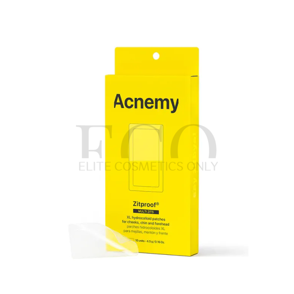 Acnemy Zitproof Multizits size XL acne patches for cheeks, chin and forehead, 10 pcs