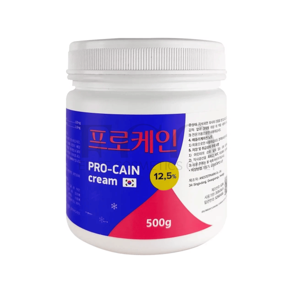 Anesthetic cream PRO-CAIN 12,5%, 500 g