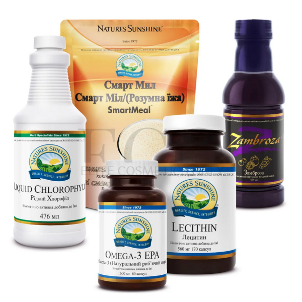 Комплексная программа Здоровье с NSP круглый год Nature’s Sunshine Products, 1 упаковка