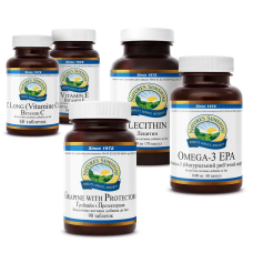Nature's Sunshine Products Vascular Protection Complete Program, 1 Pack