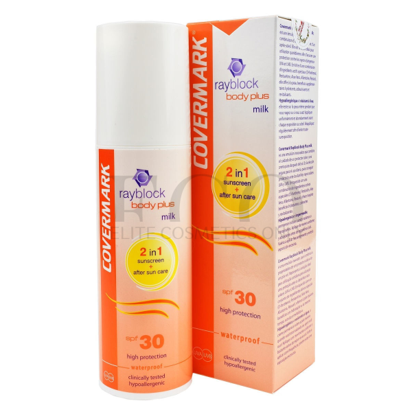 Сонцезахисне молочко для тіла COVERMARK Rayblock Body Plus Milk SPF 30, 150 мл