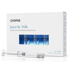 Висококонцентрована рідка маска для шкіри CROMA Pure HA, 4 х 1 мл