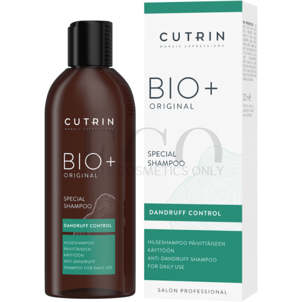 Special anti-dandruff shampoo for oily scalp CUTRIN BIO + Original Special Shampoo Dandruff Control, 200 ml