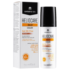 Water-based sunscreen gel Cantabria Labs HELIOCARE 360º Color Gel Oil-Free Bronze Sunscreen SPF 50+, 50 ml