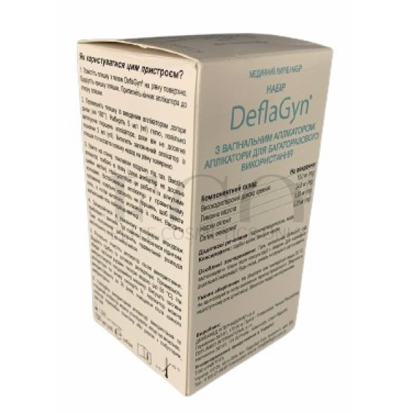 DeflaGyn vaginal gel, 150 ml per bottle with applicator, No. 2