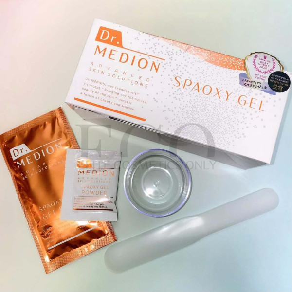 Dr. Medion Spaoxy gel rejuvenating face gel mask with lifting effect (Carboxytherapy set for 10 treatments)