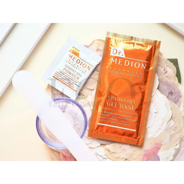 Dr. Medion Spaoxy gel rejuvenating face gel mask with lifting effect (Carboxytherapy set for 10 treatments)