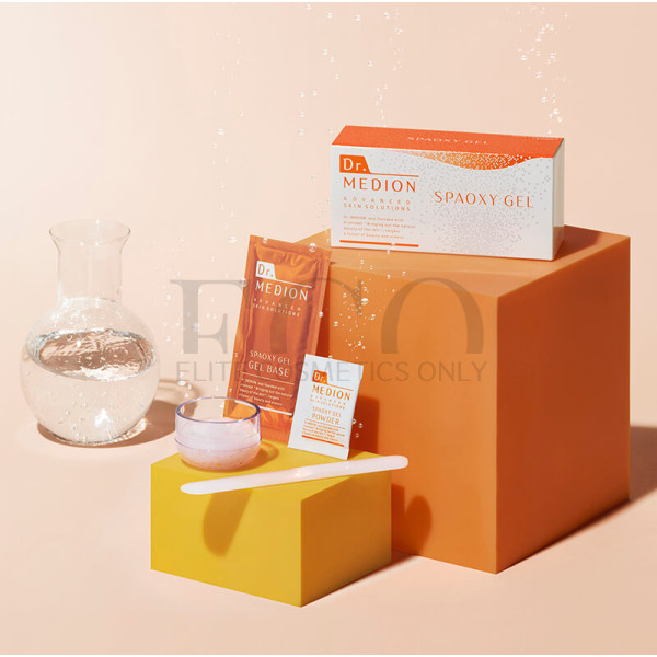 Dr. Medion Spaoxy gel rejuvenating face gel mask with lifting effect (Carboxytherapy set for 10 treatments)