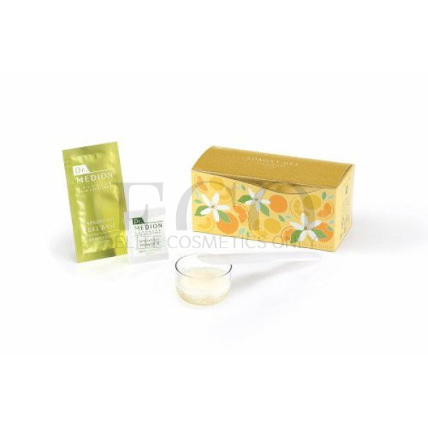 Осветляющая гель-маска для лица Dr. Medion Spaoxy Gel Bright Plus (Набор карбокситерапии на 6 процедур)