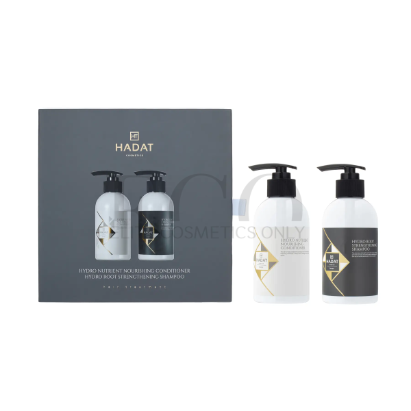 Подарочный Набор для Интенсивного Роста Волос Hadat Hydro Root Strengthening Shampoo + Hadat Hydro Nutrient Nourishing Conditioner 250 мл, 1 упаковка