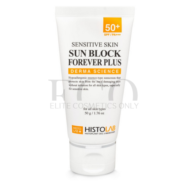 Эссенция солнцезащитная Histolab Sensitive Skin Sun Block forever plus SPF 50+/PA+++, 50 мл