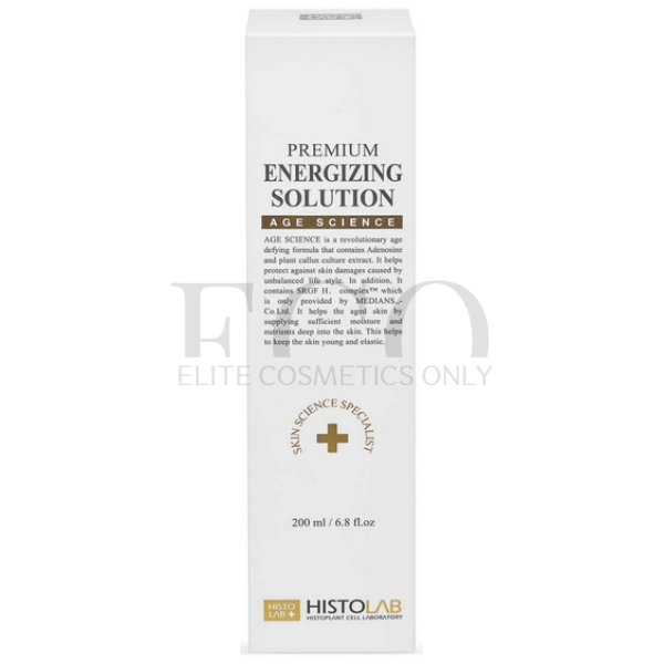 Тоник омолаживающий с пептидным комплексом Histolab Premium Energizing Solution, 200 мл