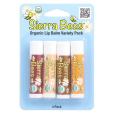 Organic lip balm, assorted, Sierra Bees, 4.25g, 1 pcs