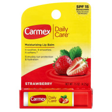 Бальзам для губ Клубника Carmex Strawberry Stick SPF 15 4,25 г 1 шт.