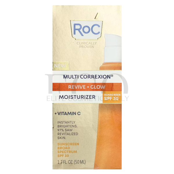 Зволожувальний крем для відновлення та сяяння, SPF 30, RoC, Multi Correxion, 50 мл