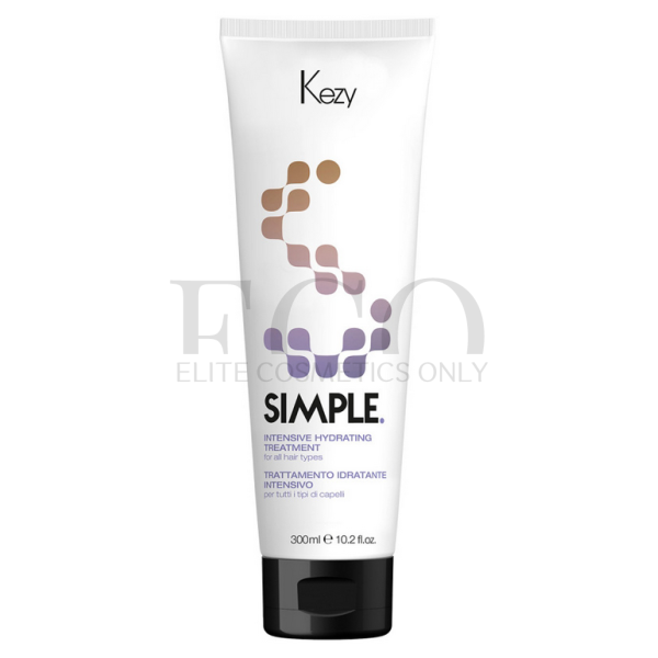 Mask-cream for deep hair restoration Kezy Simple Intensive Mask, 300 ml