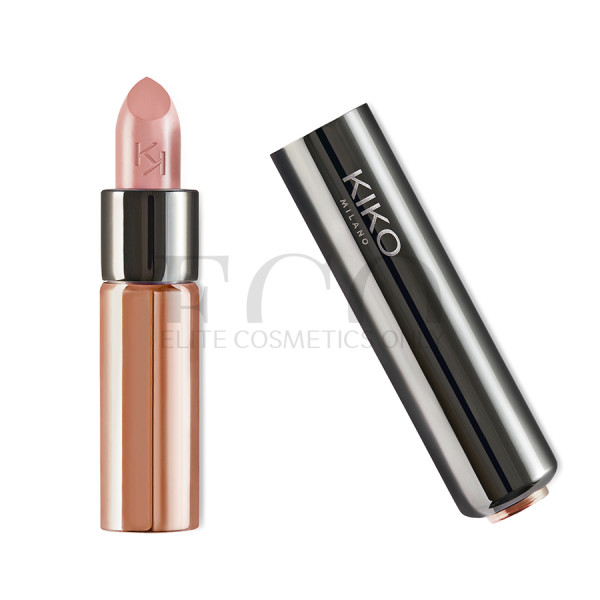 Яскрава кремова помада KIKO MILANO Gossamer Emotion Creamy Lipstick, 3,5 г Natural Rose