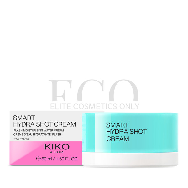 Увлажняющий крем-флюид KIKO MILANO Smart Hydra Shot Cream, 50 мл
