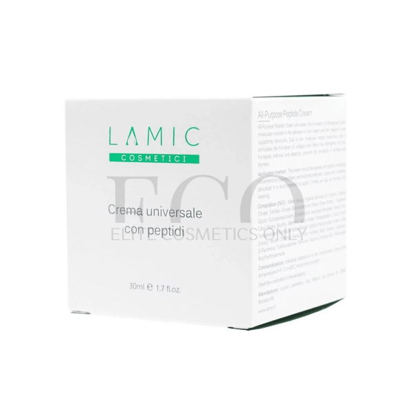 Універсальний крем з пептидами Lamic Cosmetici Crema universale con peptidi, 30 мл