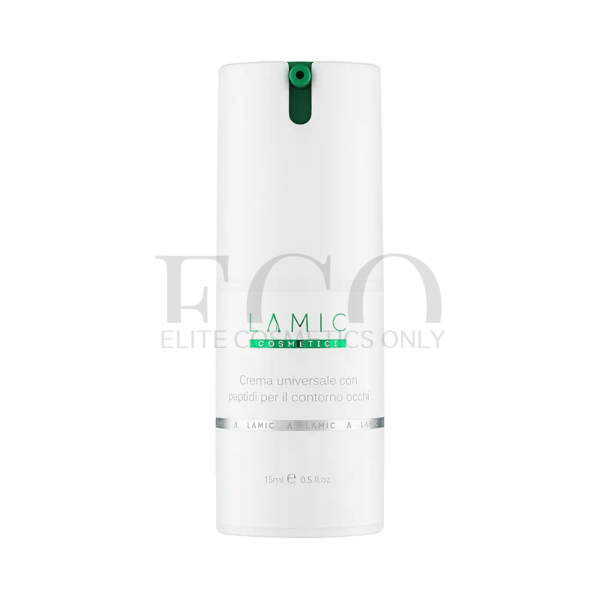 Universal cream with peptides for eye contour, Lamic Cosmetici Crema Universale Con Peptidi Per Il Contorno Occhi, 15 ml