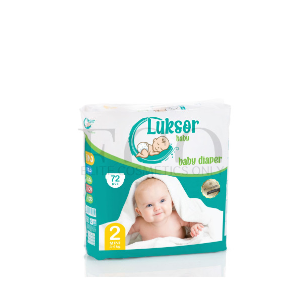 Diapers for babies Luksor Midi №2, 72 pcs, 1 pack