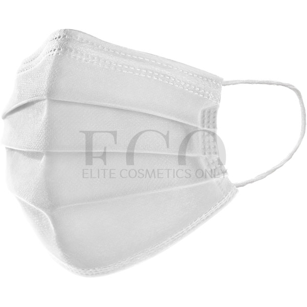 Disposable protective mask Eco-Cosmetic, 1 pc White