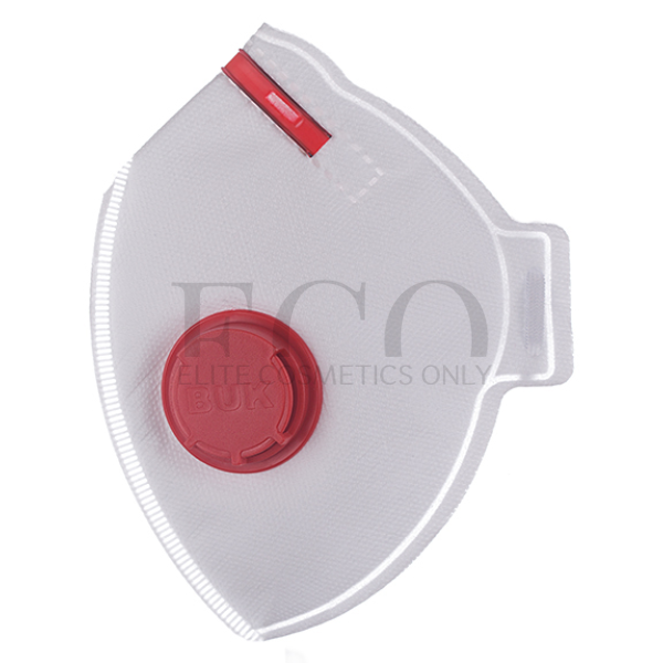 Респіратор фільтруючий БУК-3K з клапаном, 1 шт Білий