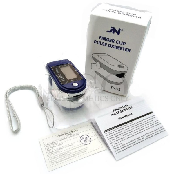 JN Finger Clip Pulse Oximeter P-01, 1 pc Blue