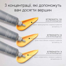Smoothing and tightening eye cream with vitamin A with retinal 0.10% Medik8 Crystal Retinal Ceramide Eye 10, 15 ml