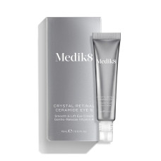 Smoothing and tightening eye cream with vitamin A with retinal 0.10% Medik8 Crystal Retinal Ceramide Eye 10, 15 ml