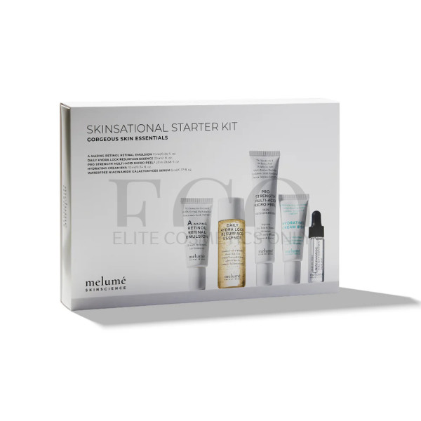 Набір Знайомство з 5 мініатюрами Melume Skinscience Skinsetional Starter Kit, 5 шт, 1 уп