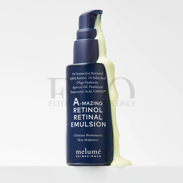 Ночная микроэмульсия с ретиноидом и ретиналем Melume Skinscience A-mazing Retinol Retinal Emulsion, 30 мл