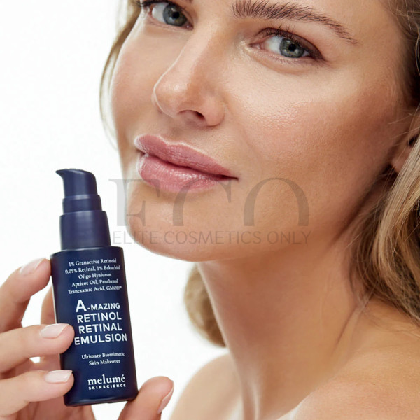 Ночная микроэмульсия с ретиноидом и ретиналем Melume Skinscience A-mazing Retinol Retinal Emulsion, 30 мл