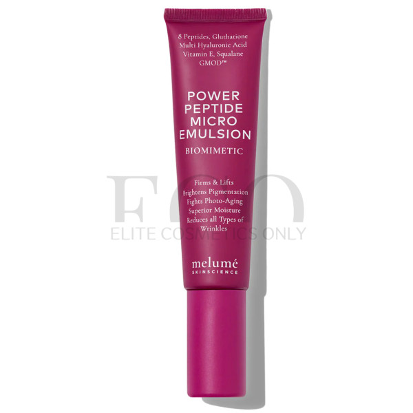Peptide microemulsion for skin rejuvenation Melume Skinscience Power Peptide Micro Emulsion, 30 ml