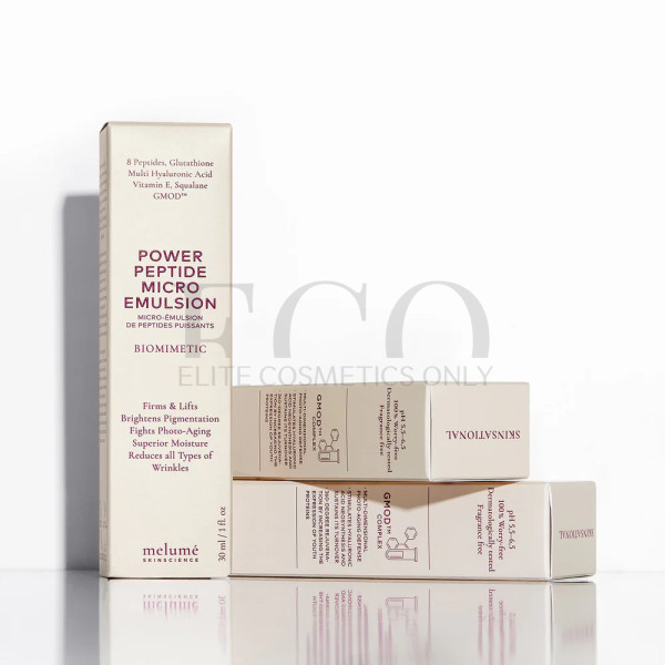 Peptide microemulsion for skin rejuvenation Melume Skinscience Power Peptide Micro Emulsion, 30 ml