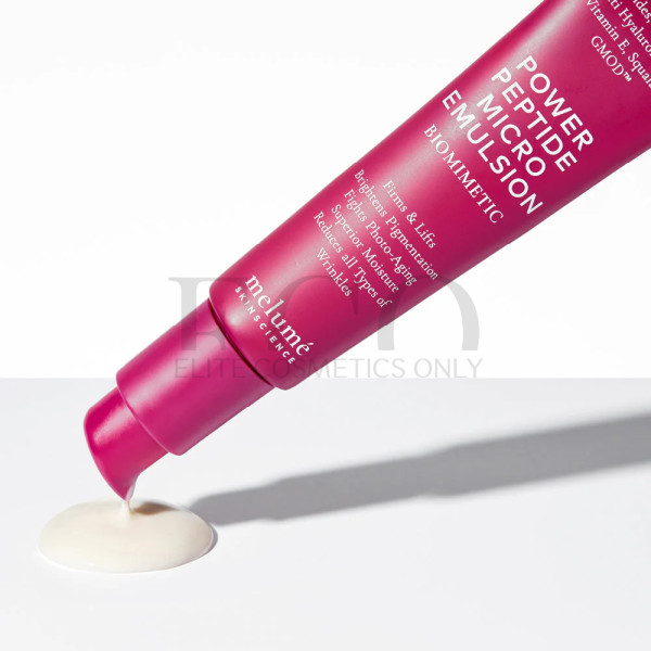Peptide microemulsion for skin rejuvenation Melume Skinscience Power Peptide Micro Emulsion, 30 ml