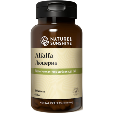 Люцерна Nature's Sunshine Products Alfalfa, 100 шт 