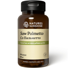Nature's Sunshine Products Saw Palmetto Supplement for Men, 100 pcs