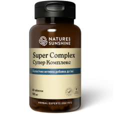 Супер комплекс Nature's Sunshine Products Super Complex, 60 шт 