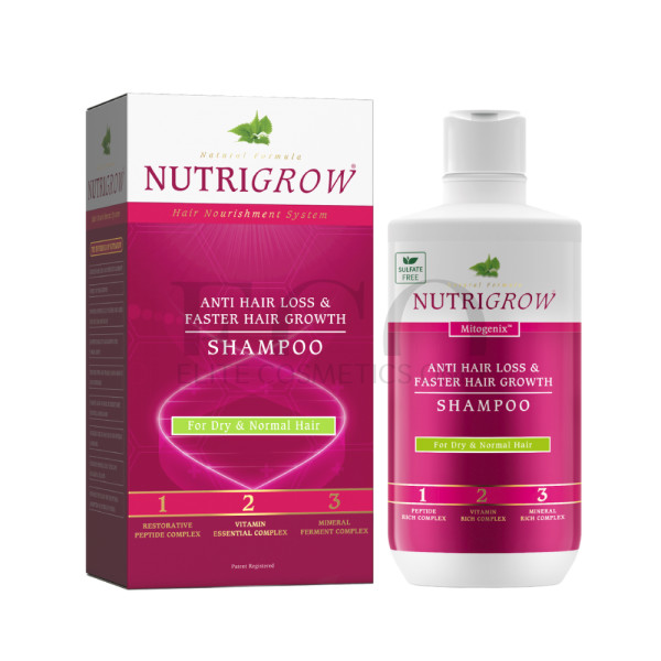 Шампунь проти випадіння волосся Bio Balance Nutrigrow для сухого та нормального волосся 300 мл
