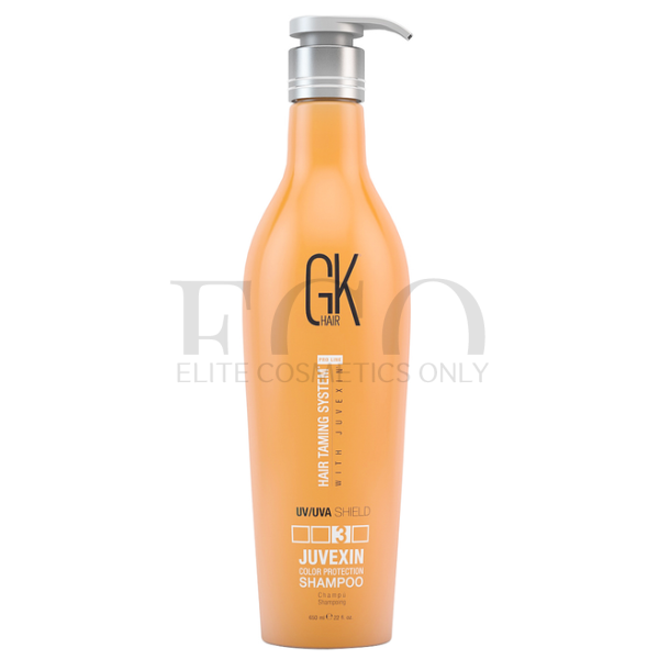 Шампунь для фарбованого волосся з захистом від УФ-променів GKHair Color Shield Shampoo UV/UVA, 650 мл