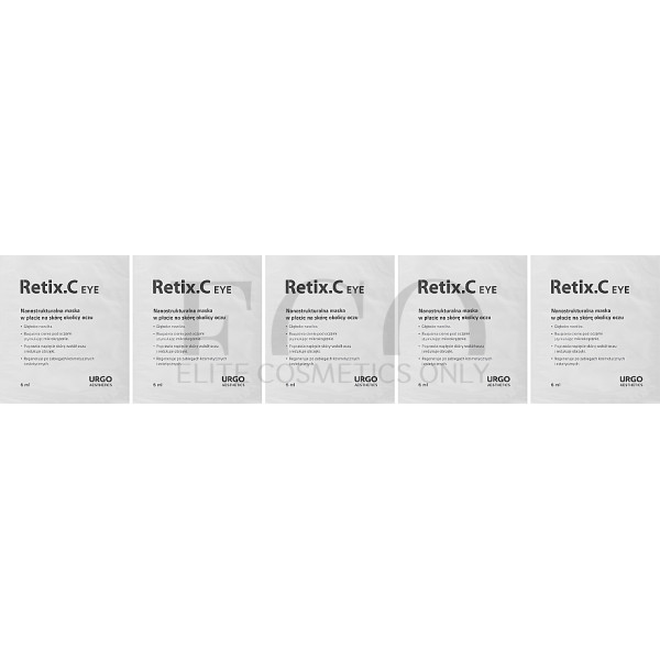 Нано-маска для шкіри навколо очей Retix.C EYE+ NANO-MASK, 5 шт. 1 уп
