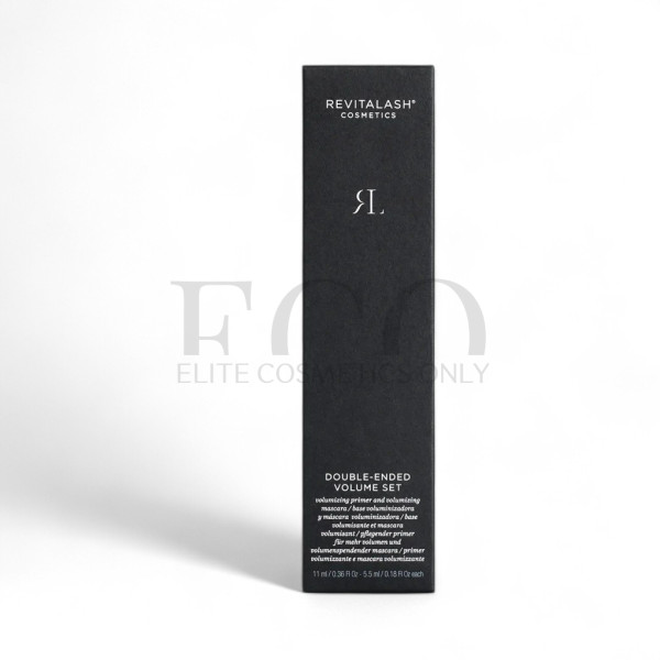 Двухсторонняя тушь для ресниц Revitalash Double-ended volume set volumizing primer and volumizing mascara, 11 мл/5.5 мл